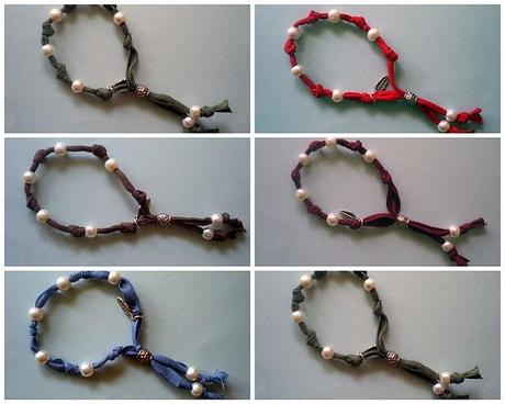 Pulseras Perlas