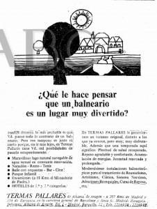 1969-Balneario-Termas-Pallarés Qué le hace pensar que que un balneario es un lugar muy divertido