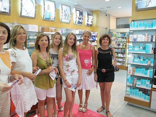 Presentación en Perfumerías Clapés. Ibiza