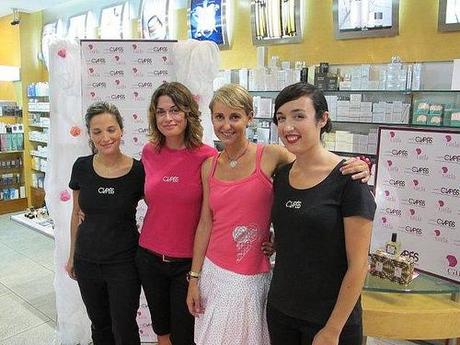 Con el Equipo de Perfumerías Clapés