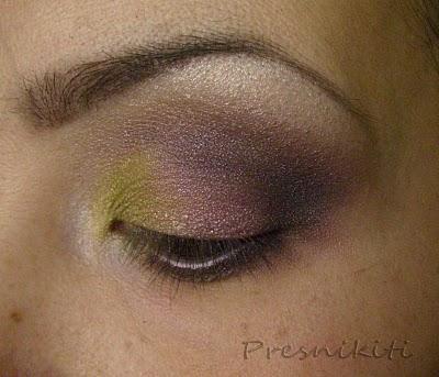 LOOK MORADO Y VERDE