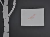 Lámina basada pájaro Eames