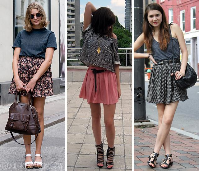 Streetstyle: prendas de talle alto