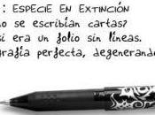 Cartas: peligro extinción?