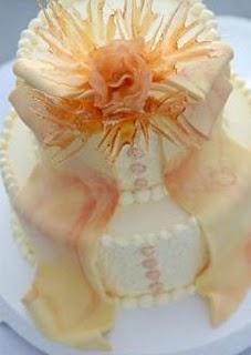 Casamiento naranja X: La torta