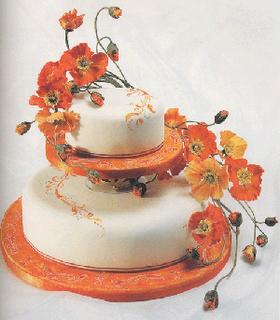 Casamiento naranja X: La torta