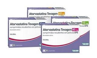 Teva Pharma lanza la primera Atorvastatina cálcica EFG en el rango completo de dosis‏