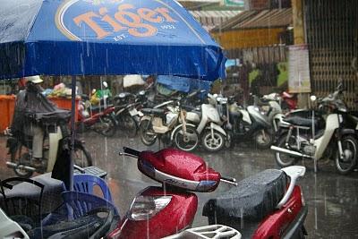 Hanoi y las motocicletas