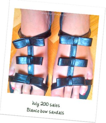 Marc Jacobs bow sandals