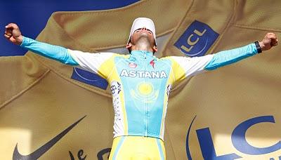 Contador se libera para ganar su tercer Tour de Francia