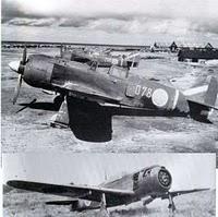 Avión Kawasaki armada  Tipo 5 de combate.  El Ki-100