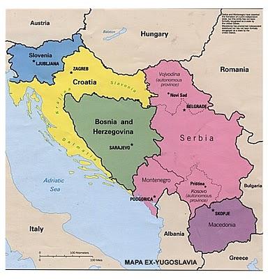 Cambios en el mapa de los Balcanes III: La I Guerra Mundial