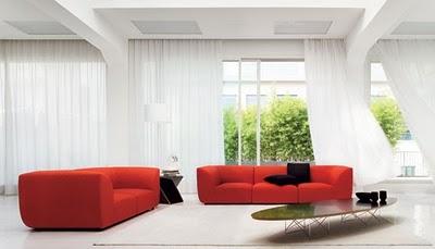 Sofá Forum de la colección Salotti