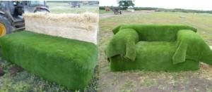 Sofas Gigantescos de cesped se multiplican en Inglaterra!