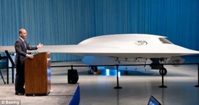 -BOEING PRESENTA EL PHANTOM  RAY-INVISIBLE Y NO NECESITA PILOTO-