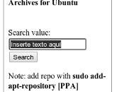 Ubuntu Search: Extensión para Chromium