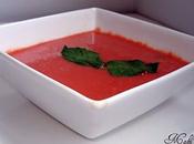 Gazpacho sandía hierbabuena.