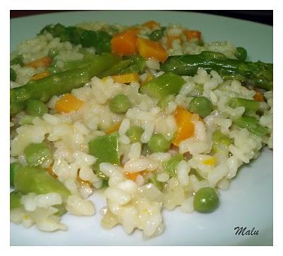 RISOTTO DE VERDURAS