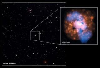 Imágenes de la galaxia 4C +00.58