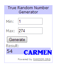 Ganadores de los sorteos....