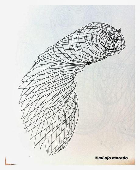 Isolíneas sobre papel