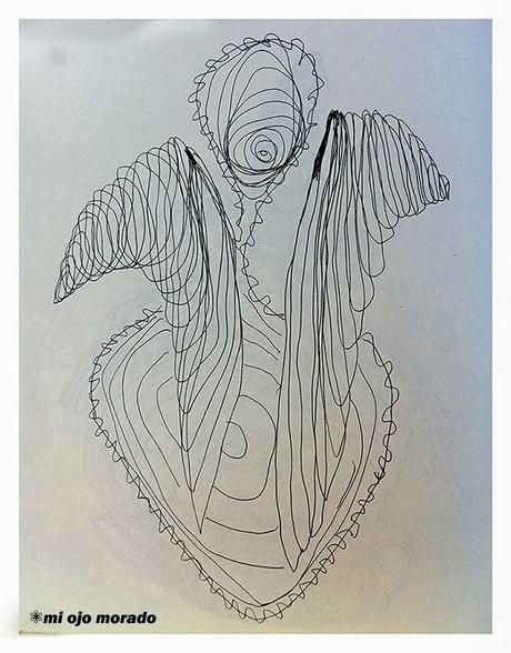 Isolíneas sobre papel