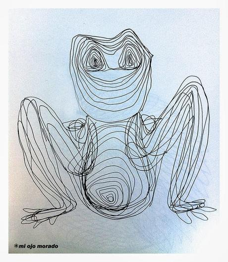 Isolíneas sobre papel