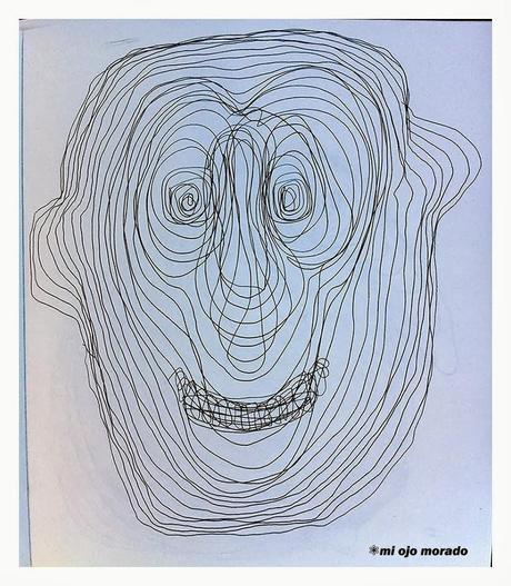 Isolíneas sobre papel