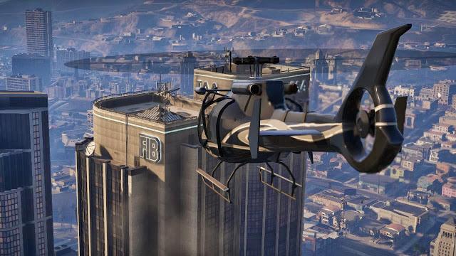 GTA V Helicopteros aire