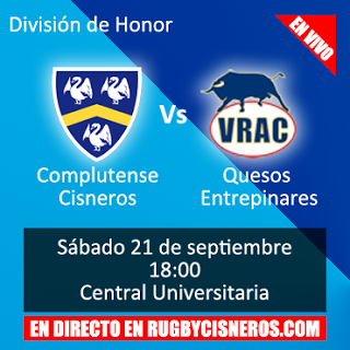 JORNADA DE RUGBY 21 Y 22 DE SEPTIEMBRE