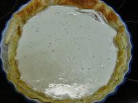 QUICHE DE CREMA DE ROQUEFORT Y CHAMPIÑONES