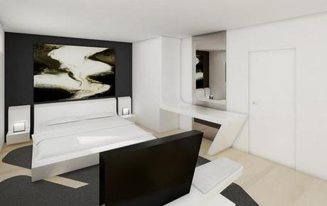 A-cero presenta un proyecto de interiorismo para un adosado en la capital