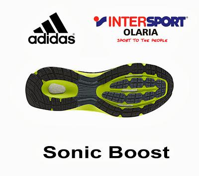 Test de las nuevas zapatillas de Adidas que incorporan el revolucionario sistema Boost, las Sonic Boost, con Intersport Olaria