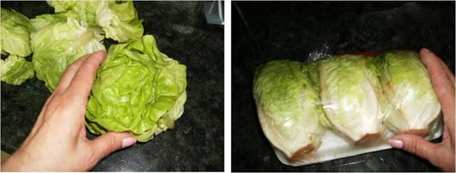 FILETE DE TERNERA CON GUARNICON DE LECHUGA Y CEBOLLAS FRANCESAS