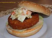 Hamburguesa vegetal ensalada