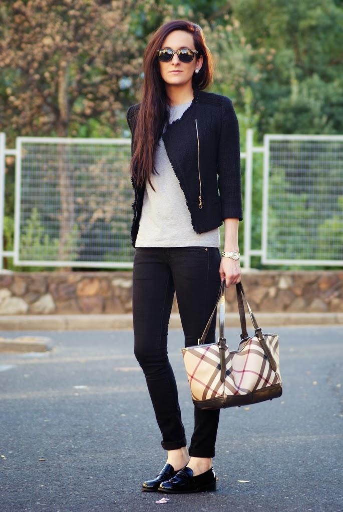 Little black jacketJacket/Chaqueta: Persun, Tee/Camiseta:...