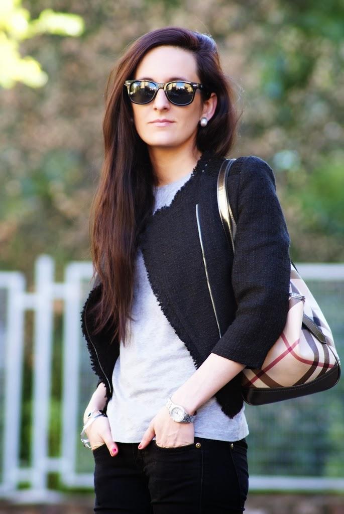 Little black jacketJacket/Chaqueta: Persun, Tee/Camiseta:...