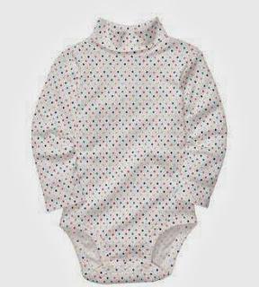 BODYS CUELLO TORTUGA PARA BEBES
