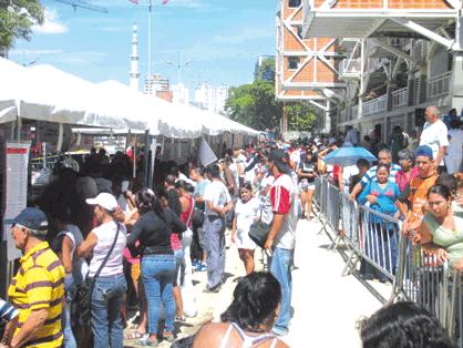 EL RECREO Operativo de Mercal en Santa Rosa