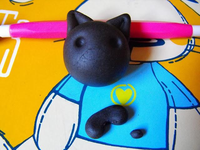 Tutorial gato negro de fondant