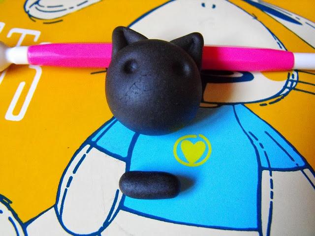 Tutorial gato negro de fondant