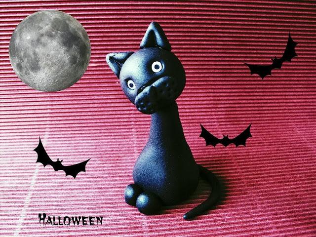 Tutorial gato negro de fondant