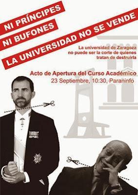 Suicidios en plena crisis; Bárcenas, tras los barrotes y una universidad sin príncipes, sin bufones… ni súbditos.