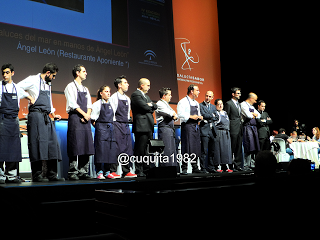 Instantáneas gráficas del Congreso de Chefs en la Feria Andalucía Sabor 2013