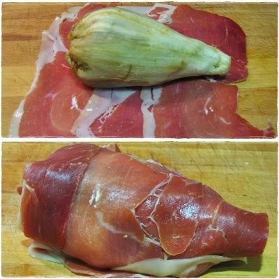 Berenjenas en Hojaldre Rellenas de Carne Picada y Setas