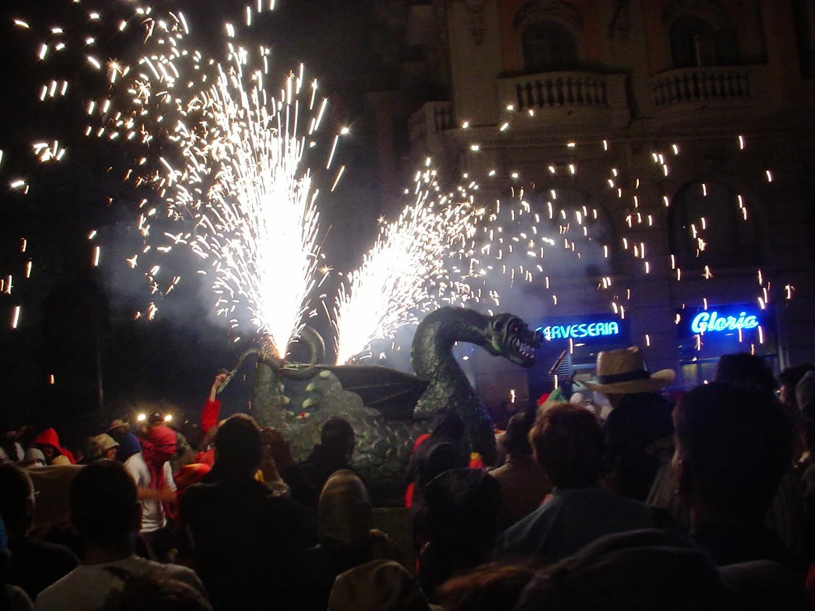 BARCELONA...LA FESTA DE LA MERCÈ...22-09-2013...