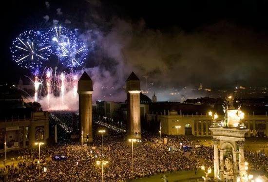 BARCELONA...LA FESTA DE LA MERCÈ...22-09-2013...