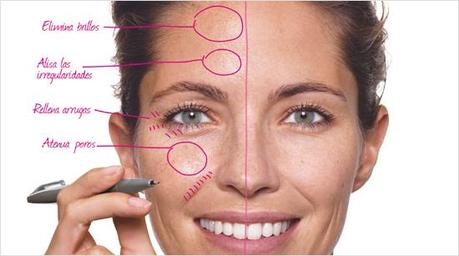 Esta base alisadora perfeccionadora atenúa visiblemente los signos de la edad: arrugas, poros, brillos y líneas de expresión de manera inmediata y con resultados visibles hasta 8 horas.