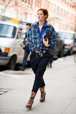 STREET STYLE INSPIRATION; NEO-GRUNGE.-