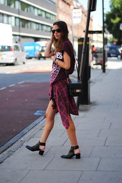 STREET STYLE INSPIRATION; NEO-GRUNGE.-